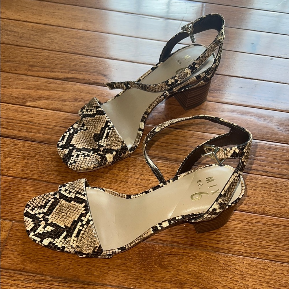 Snake Print 🐍 Women's Sandals